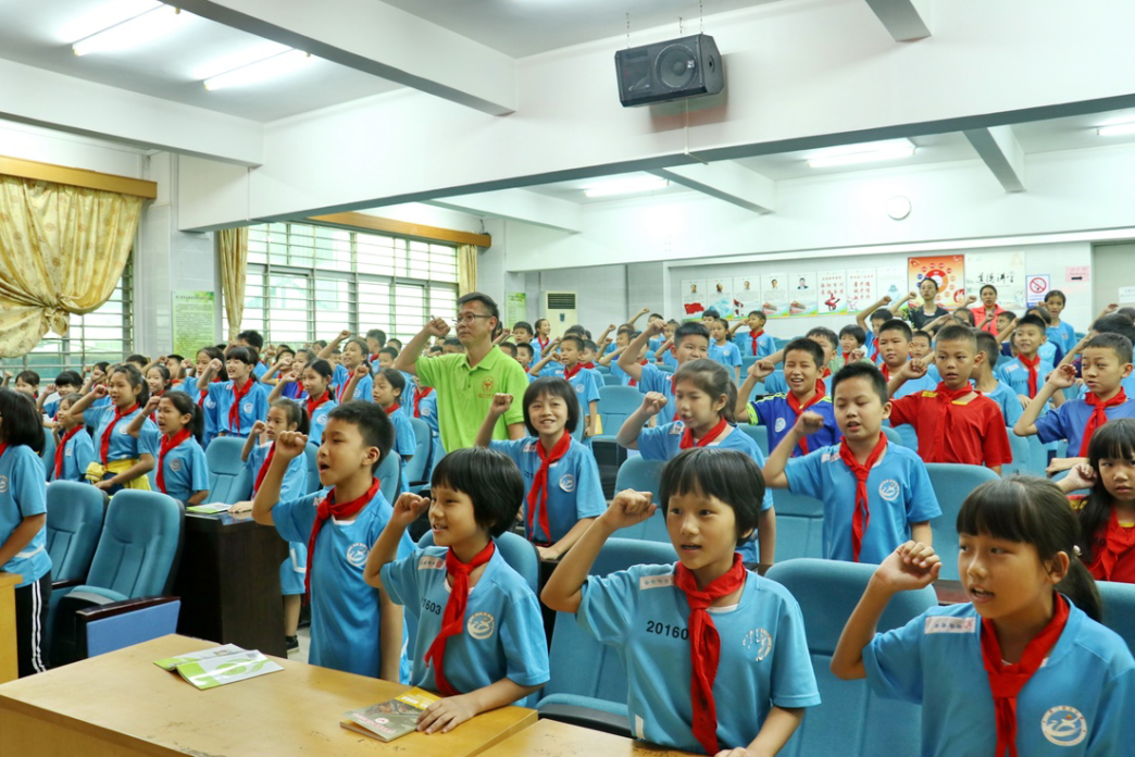 “无毒校园,阳光生活”虎门禁毒宣讲团走进威远小学